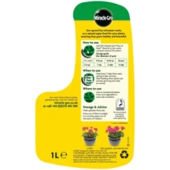 Miracle-Gro Pour & Feed Ready To Use Plant Food 1L -Cheap A Fresh Garden Store 114183 miracle gro ready to use plant food 1l 3
