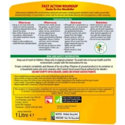 B&M Roundup Weedkiller Spray Gun 1L -Cheap A Fresh Garden Store 142685 round up fast action weedkiller spray gun 1l 2