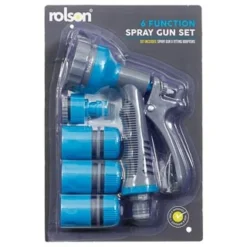 B&M Rolson Hose Reel With Stand 20m -Cheap A Fresh Garden Store 234003 rolson 20m hose stand set with 6 function spray gun set blue