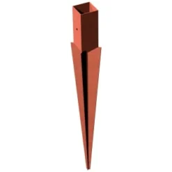 B&M Plain Red Box Spike 50 X 450mm