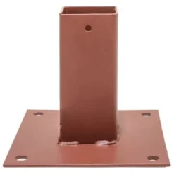 B&M Metpost Bolt Down Plain Box -Cheap A Fresh Garden Store 265552 metpost bolt down plain box for 50mm posts