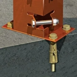 B&M Anchor Bolts 8mm X 65mm 4pk -Cheap A Fresh Garden Store 265566 anchor fencing bolts 2