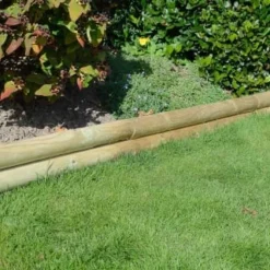 B&M Horizontal Log Edge 1m X 14cm
