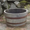B&M Half Whisky Barrel Planter