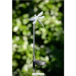 B&M Colour Changing Solar Stake Light - Dragonfly -Cheap A Fresh Garden Store 286951 colour changing stake solar light dragonfly 5