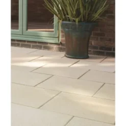 B&M Textured Grey Paving Stone 450 X 450mm
