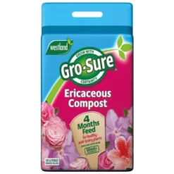 B&M Gro-Sure Ericaceous Compost 10L