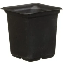 B&M Black Plant Pots 15pk