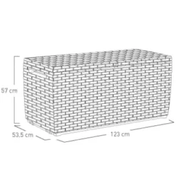 B&M Keter Capri Storage Chest 305L -Cheap A Fresh Garden Store 320977 keter capri storage 57cm x 53 5cm x 123cm 9