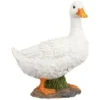 B&M Resin Duck Garden Ornament - White