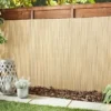Artificial Bamboo Screening 4 X 1m - Natural