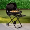Folding Barbecue With Shelf