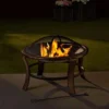 B&M Tuscany Bronze Effect Fire Pit