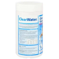 ClearWater Chlorine Granules 1kg -Cheap A Fresh Garden Store 353363 clearwater 1kg chlorine granules 4