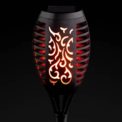 Morocco Solar Light Post -Cheap A Fresh Garden Store 353593 morocco flame effect torch stake 48cm 4