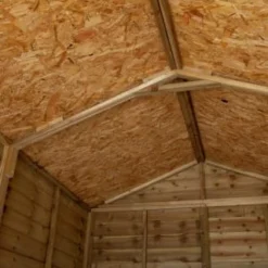 Natural Timber Garden Shed 6 X 8ft -Cheap A Fresh Garden Store 357122 6 x 8 overlap shed 4