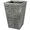 B&M Square Planter - Slate Effect 45cm