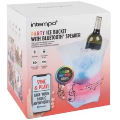Intempo Party Ice Bucket Bluetooth Speaker -Cheap A Fresh Garden Store 368378 intempo party ice bucket with bluetooth speaker 3