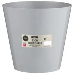 Indoor Planter 21cm - Grey