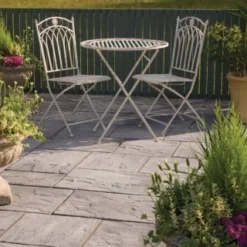 B&M Ashbourne ECO Patio Pack 9.72m - Weathered Grey