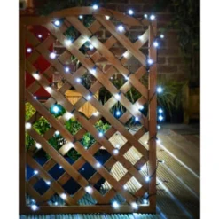 Eveready Solar Powered LED String Lights 240pk - Cool White -Cheap A Fresh Garden Store 379219 eveready solar powered string lights 240 cool white leds 1