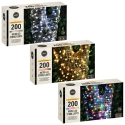 Solar Powered Micro LED Lights 200pk - Cool White -Cheap A Fresh Garden Store 379225 379228 379230 200 solar powered micro led string lights group
