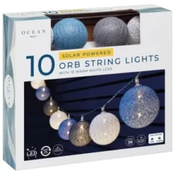B&M 10 Orb Solar String Lights -Cheap A Fresh Garden Store 379255 10 orb solar string lights 3 1