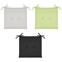 Luxury Seat Pads - Green 2pk 5 Luxury Seat Pads - Green 2pk -Cheap A Fresh Garden Store 379539 379624 393560 2pk shower resistant seat pads black 1