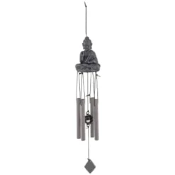 B&M Tranquil Garden Windchime - Buddha