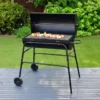 B&M Large Family Drum Barbeque With Lid