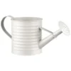 B&M Ribbed Matt Watering Can - Cream