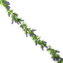 B&M Artificial Lavender Garland 180cm -Cheap A Fresh Garden Store 379985 180cm artificial lavender garland