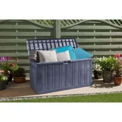 Addis Outdoor Storage Chest 270L -Cheap A Fresh Garden Store 381024 addis 270l outdoor storage chest