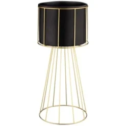 B&M New York Tall Wire Planter With Stand