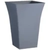 Tall Modern Planter 45cm - Grey