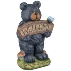 B&M Welcome Bear Garden Ornament