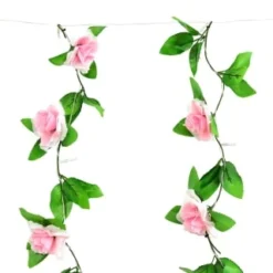 Artificial Rose Solar Curtain -Cheap A Fresh Garden Store 392925 150x150cm artificial rose solar curtain 2