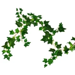 Solar Powered Artificial Ivy Garland 5m -Cheap A Fresh Garden Store 392926 5m ivy garland with 60 warm white solar leds 5