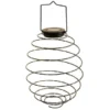 B&M Solar Powered Spiral Lantern - Black