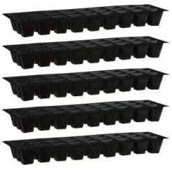 B&M Seed Trays 5pk - Small -Cheap A Fresh Garden Store 393174 5 seed trays group