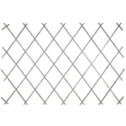 Grey Expanding Garden Trellis 180 X 120cm