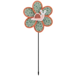 B&M Kids Insect Windmill Stakes 3pk -Cheap A Fresh Garden Store 393684 3pk kids windmills snail