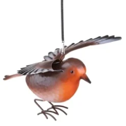 B&M Springy Hanging Bird - Brown -Cheap A Fresh Garden Store 393690 springy bird hanging brown 3