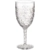 B&M Crackle Wine Glass