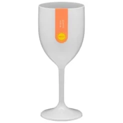 B&M Simply Summer Wine Glass - Grey