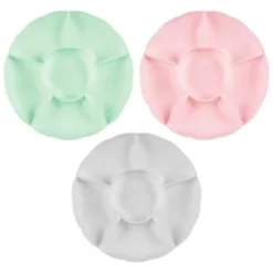 B&M Chip & Dip Bowl - Green -Cheap A Fresh Garden Store 394341 chip and dip bowls group