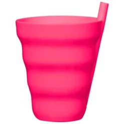 B&M Little Safari Straw Tumblers 8pk -Cheap A Fresh Garden Store 394349 8pk straw tumblers pink