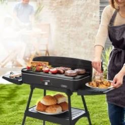 Tower Indoor/Outdoor Electric BBQ Grill -Cheap A Fresh Garden Store 395111 tower bbq detachable grill